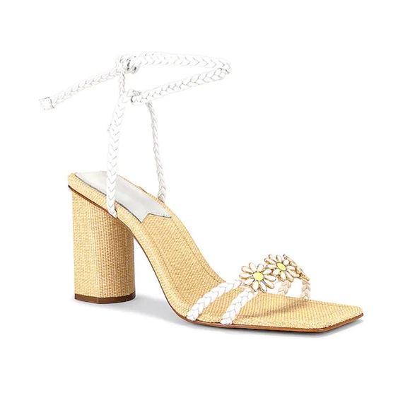 Schutz Hina Daisy Heel Sandal - Picture 1 of 11